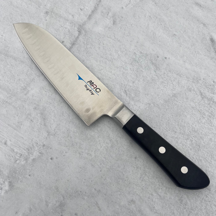 Santoku knife hollow edge 170mm (6.6") #MSK-65