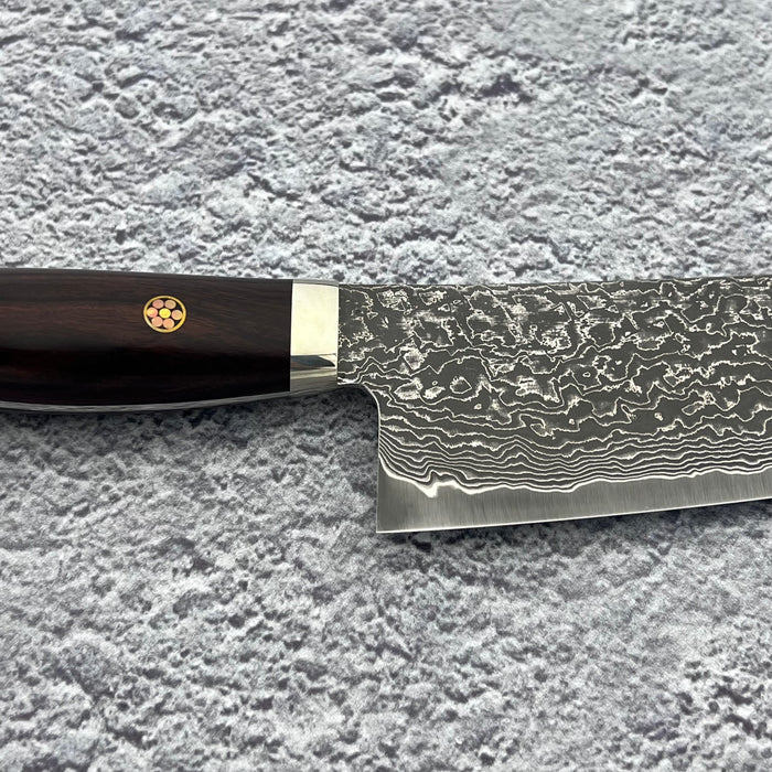 Santoku Knife 180mm (7") #Ironwood