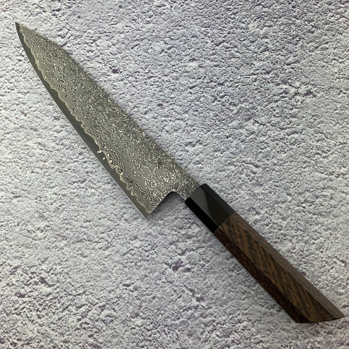 Kiritsuke Knife 240mm (9.4") #wenge diagonal